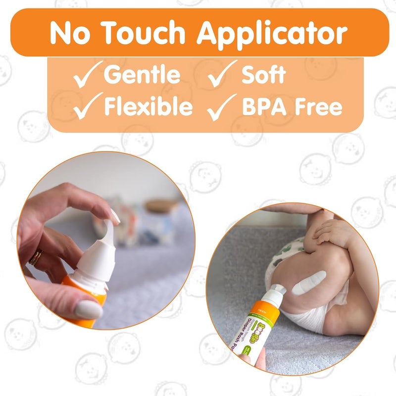 Boogie Diaper Rash Paste, Maximum Strength 40% Zinc Oxide, Mess-Free Applicator, Soothes Baby Bum, Diaper Bag Essential, 4oz (Pack of 3) - Image 3